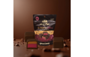 (NEW RELEASE)  Peanut Butter & Berry in Milk Chocolate.