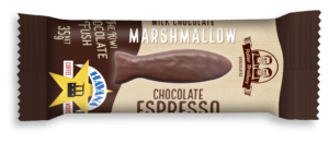Espresso Marshmallow Fush in Milk Chocolate 35g