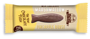 Pineapple Marshmallow Fush in Milk Chocolate 35g