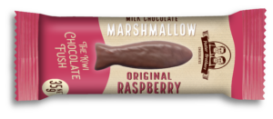 Rapberry Marshmallow Fush in Milk Chocolate 35g