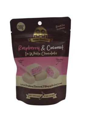 Raspberry & Coconut in White Chocolate