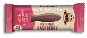 Raspberry Marshmallow Fush in Milk Chocolate 35g