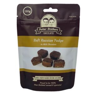 Soft Russian Fudge in Milk Chocolate